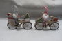DKD Home Decor Decoración MDF Bicicleta Surtido 2 Unidades