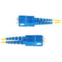 StarTech Cable de fibra óptica LC a SC OS2 monomodo 1m