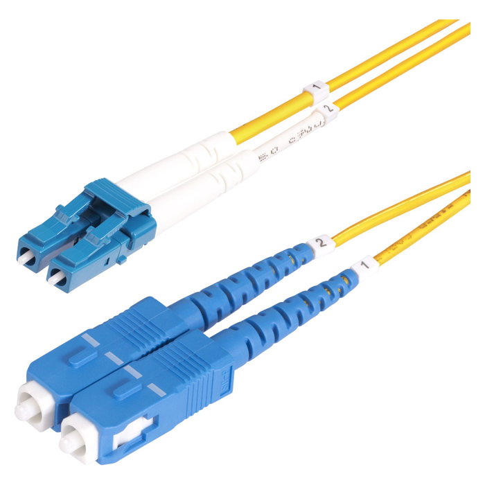 StarTech Cable de fibra óptica LC a SC OS2 monomodo 1m StarTech Cable de fibra óptica LC a SC OS2 monomodo 1m