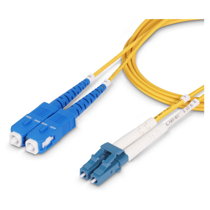StarTech Cable de fibra óptica LC a SC OS2 monomodo 1m StarTech Cable de fibra óptica LC a SC OS2 monomodo 1m