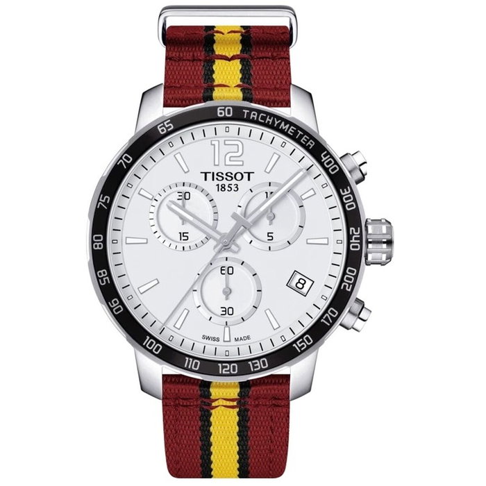 Reloj Hombre Tissot QUICKSTER NBA CLEVELAND CAVALIERS Plateado Reloj Hombre Tissot QUICKSTER NBA CLEVELAND CAVALIERS Plateado