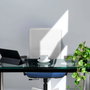PIQUERAS Y CRESPO Silla de oficina Haches Gris y Blanco