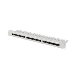 Lanberg Patch Panel 24 Puertos UTP RJ-45 Cat.6A para Rack 19" 1U