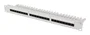 Lanberg Patch panel PPUA-1124-S 24 puertos Cat.6A UTP 1U Gris
