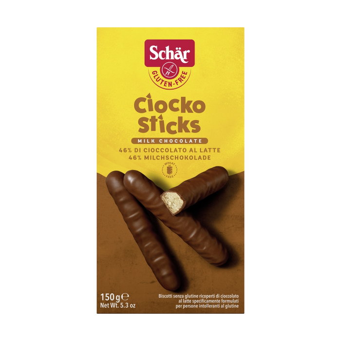 Schär Ciocko Sticks sin gluten 150 g Schär Ciocko Sticks sin gluten 150 g
