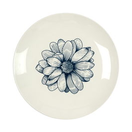 Home Deco Factory Plato Cottage Azul diámetro 20 cm