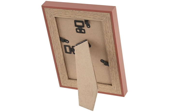DKD Home Decor Set de 2 Marcos de Fotos 10x15 cm en MDF y Cristal