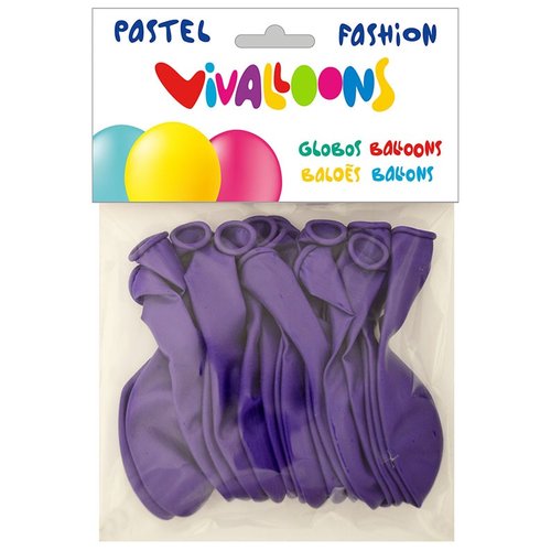 VIVALLOONS Globo Fashion Pastel Lila