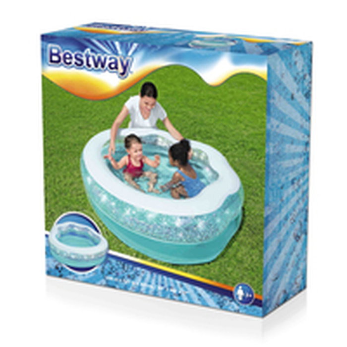 Bestway Piscina Hinchable Infantil Brillante 150x125x43 cm