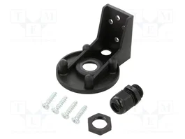 WERMA Signaltechnik BWM 96000001 Soporte de ángulo o de suelo negro