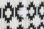 DKD Home Decor Cómoda Bone 23 Negra Bicolor 100x85x40 cm Hecha a mano con Hueso y Hierro