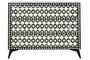 DKD Home Decor Cómoda Bone 23 Negra Bicolor 100x85x40 cm Hecha a mano con Hueso y Hierro