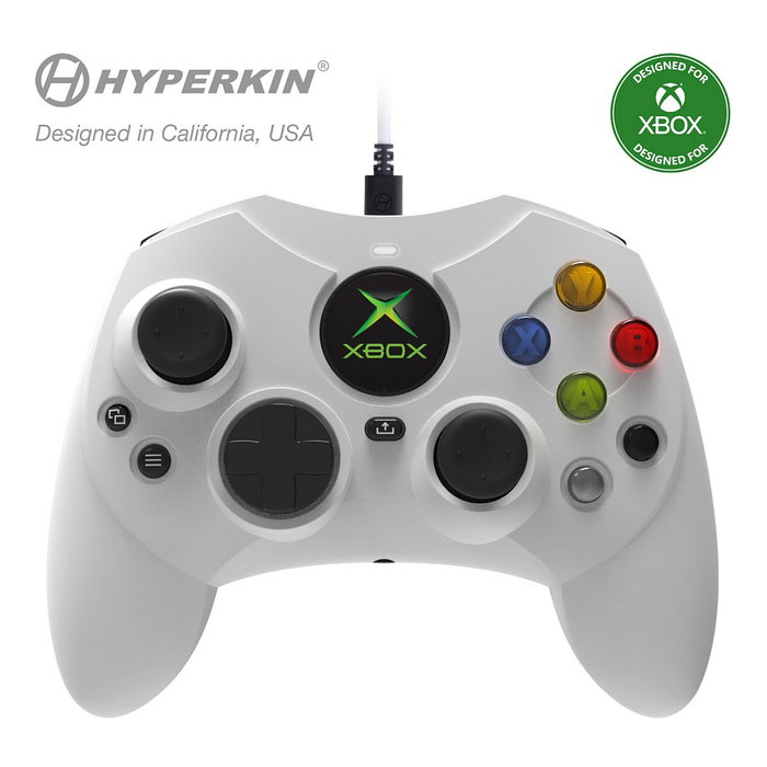Hyperkin DuchesS Mando Gamepad Inalámbrico para Xbox Series X/S y Xbox One, Blanco, Conexión USB-C, Batería
