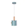 Lámpara Colgante Scarlet Metal y Madera SKD-P1014-S