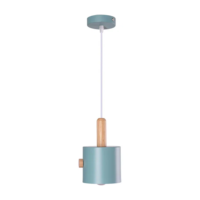 Lámpara Colgante Scarlet Metal y Madera SKD-P1014-S Lámpara Colgante Scarlet Metal y Madera SKD-P1014-S