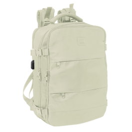 Safta Mochila Viaje Cabina Portátil 15,6'' Beige