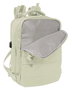 Safta Mochila Viaje Cabina Portatil 15,6'' Beige 29x44x19 cm
