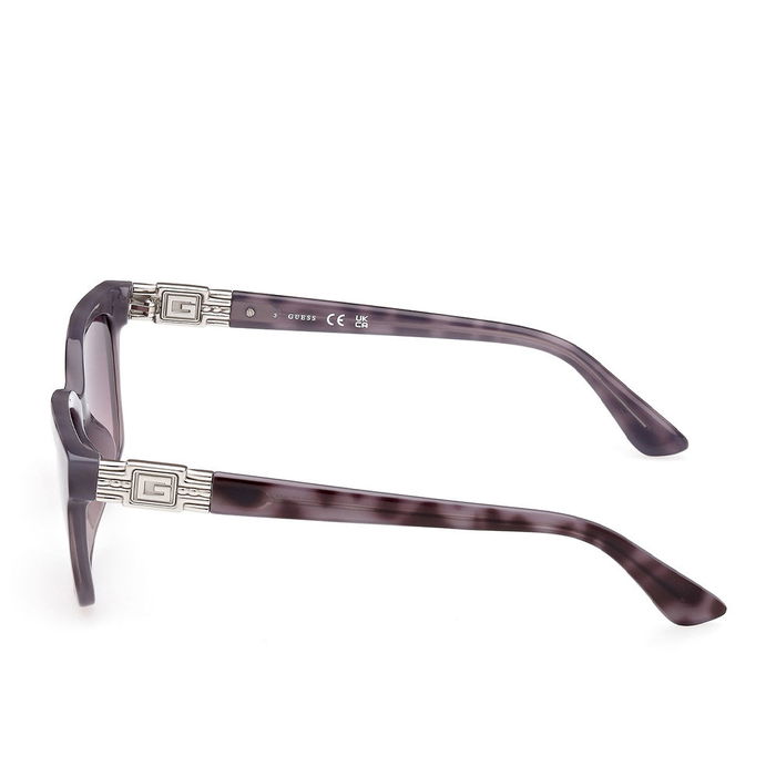 Guess Gafas Gafas de Sol GU7869 83B Mujer Montura Lila Cristal Gradient Smoke 145 mm