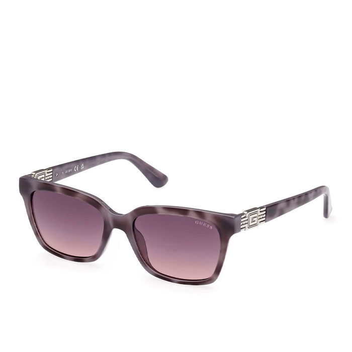 Guess Gafas Gafas de Sol GU7869 83B Mujer Montura Lila Cristal Gradient Smoke 145 mm