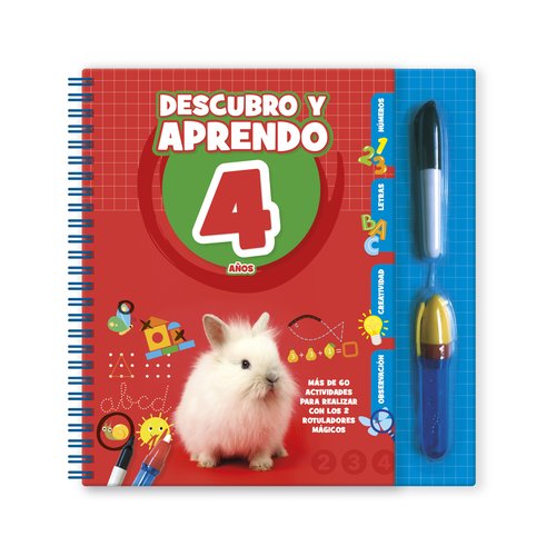 IMAGILAND Juego Imagiland Aprendo Con 4 Años IMAGILAND Juego Imagiland Aprendo Con 4 Años
