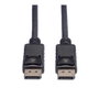 ROLINE Cable DisplayPort a DisplayPort 11.04.5765, 7,5 m, Negro
