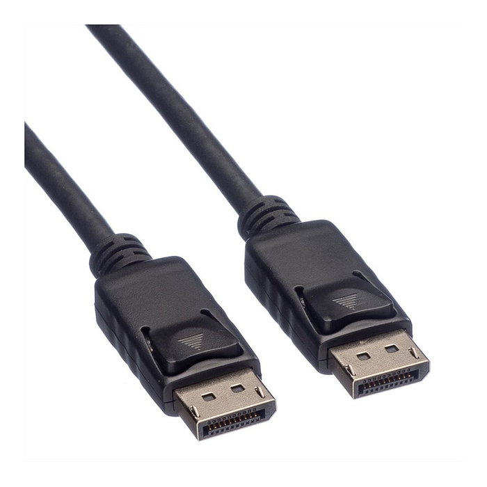 ROLINE Cable DisplayPort a DisplayPort 11.04.5765, 7,5 m, Negro