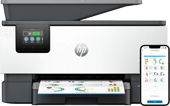 HP OfficeJet Pro 9120b Multifunción Color Gris HP OfficeJet Pro 9120b Multifunción Color Gris
