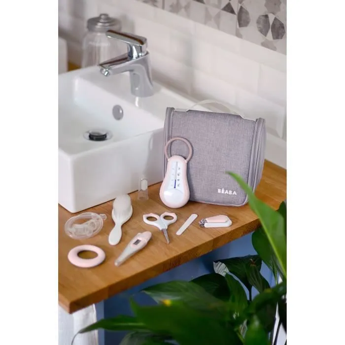 Beaba Neceser Bebé Nomad, 9 Accesorios, Rosa Viejo Beaba Neceser Bebé Nomad, 9 Accesorios, Rosa Viejo