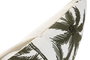 DKD Home Decor Cojín Boho Algodón Blanco y Verde 50 x 30 cm Pack 2 Unidades