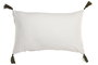 DKD Home Decor Cojín de Algodón Blanco 30x50 cm (Pack de 2)