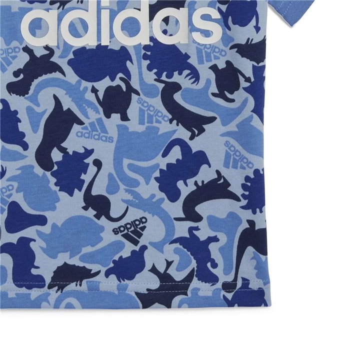 Conjunto Deportivo para Niños Adidas Dino Camo Allover Print Multicolor 37 1/3