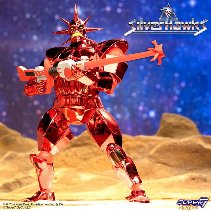 SilverHawks Figura Ultimates Mon*Star Metallic Vac Metal 18 cm