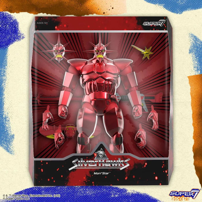 SilverHawks Figura Ultimates Mon*Star Metallic Vac Metal 18 cm