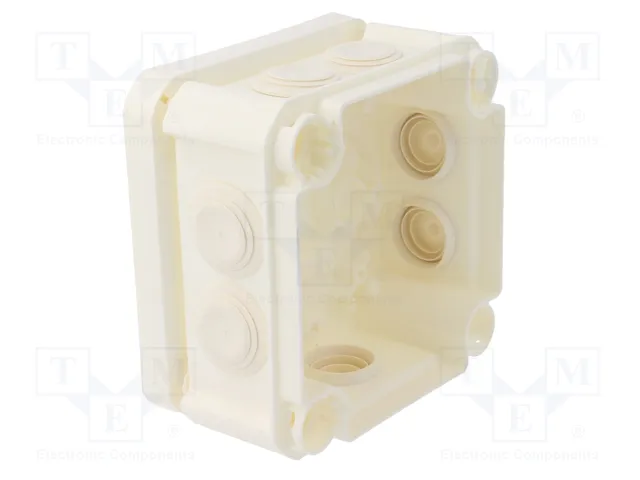 OBO BETTERMANN Caja de conexiones T 60 blanca con diafragmas de membranas