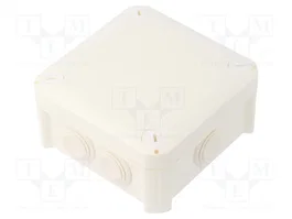OBO BETTERMANN Caja de conexiones T 60 blanca con diafragmas de membranas