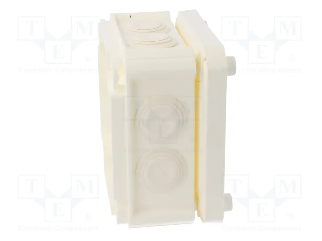 OBO BETTERMANN Caja de conexiones T 60 blanca con diafragmas de membranas