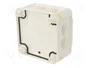 OBO BETTERMANN Caja de conexiones T 60 blanca con diafragmas de membranas