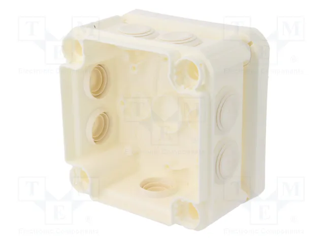 OBO BETTERMANN Caja de conexiones T 60 blanca con diafragmas de membranas