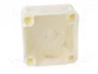 OBO BETTERMANN Caja de conexiones T 60 blanca con diafragmas de membranas
