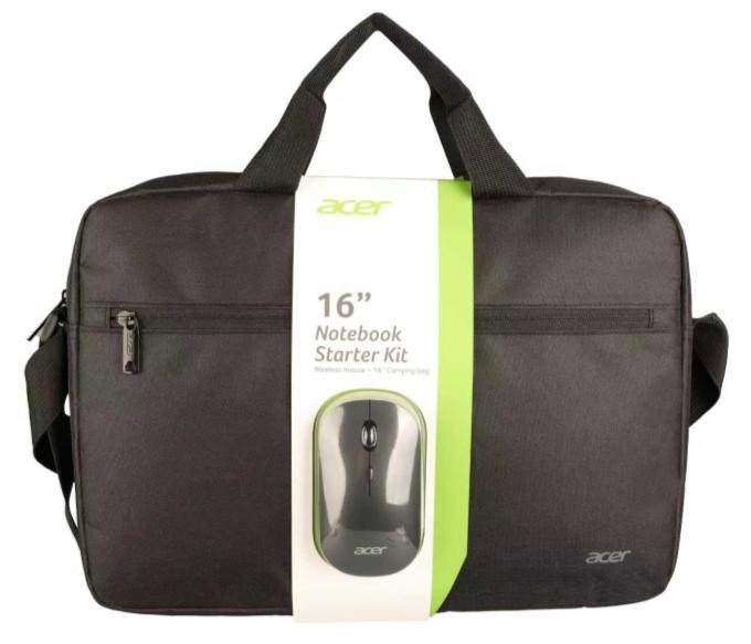 ACER Bolsa + Raton STARTER KIT / Bolsa 16" Y Raton inalámbrico ACER Bolsa + Raton STARTER KIT / Bolsa 16" Y Raton inalámbrico