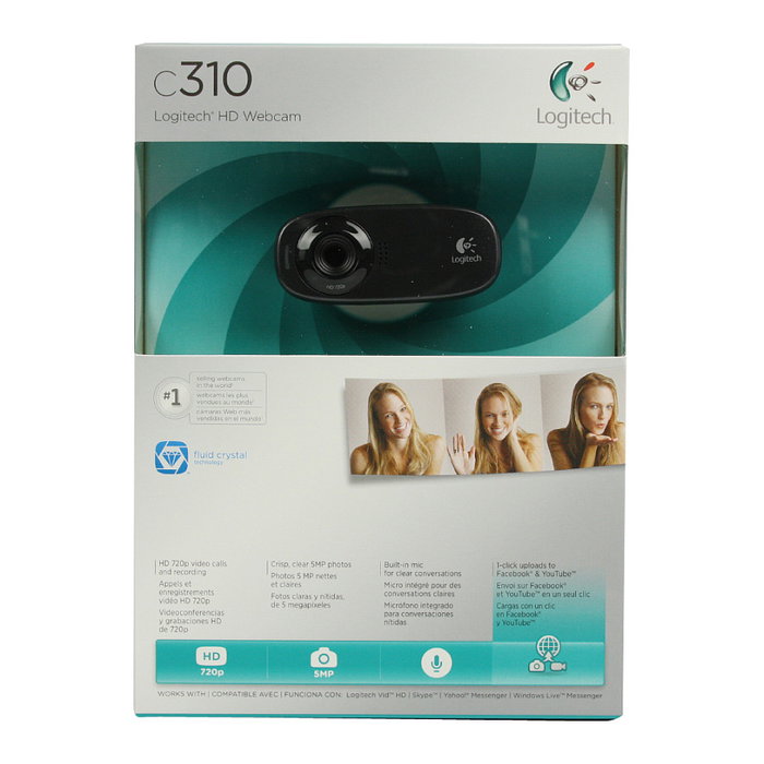 Logitech HD Webcam C310 1280 x 720 Logitech HD Webcam C310 1280 x 720