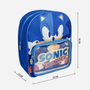 Cerdá Mochila Infantil Sonic 25.0 x 30.0 x 1.2 cm