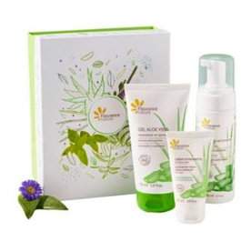 FLEURANCE NATURE Cofre Aloe Vera Espuma + Gel Aloe 150 ml + Crema Hidratante 50 ml