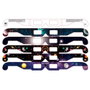 Dipo - Gafas de Eclipse Solar para Observación Directa, Certificadas ISO 12312-2, Filtran UV e Infrarrojo