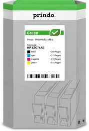 Prindo Multipack Negro, Cian, Magenta y Amarillo PRSHP6ZC74AEG Green