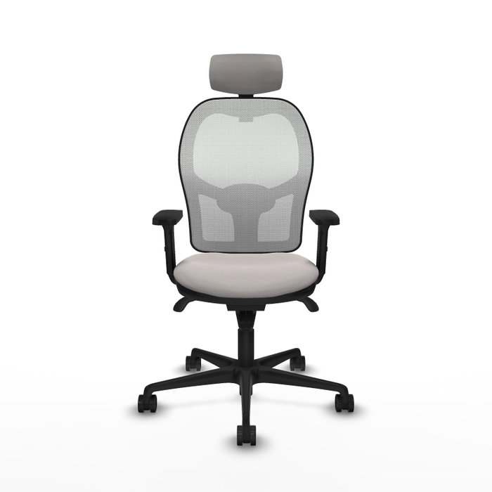 PIQUERAS Y CRESPO Silla de oficina Jorquera con mecanismo Sincro en Blanco PIQUERAS Y CRESPO Silla de oficina Jorquera con mecanismo Sincro en Blanco