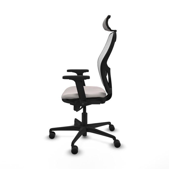 PIQUERAS Y CRESPO Silla de oficina Jorquera con mecanismo Sincro en Blanco PIQUERAS Y CRESPO Silla de oficina Jorquera con mecanismo Sincro en Blanco