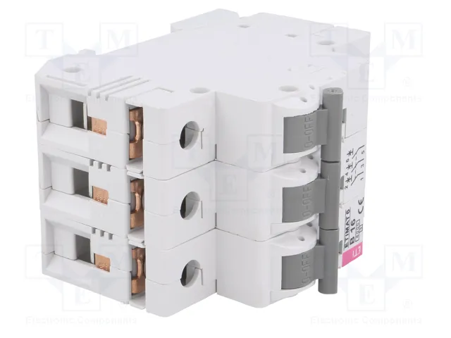 ETI POLAM Interruptor magnetotérmico ETIMAT 6 3P B16 6kA ETI POLAM Interruptor magnetotérmico ETIMAT 6 3P B16 6kA