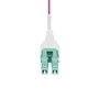StarTech.com Cable de Fibra Óptica OM4 LC/LC UPC 7m Violeta Érica