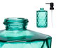 Berilo Dispensador Jabón Azul Verdoso Diamante 360 ml 9x18x7 cm (Set de 12)